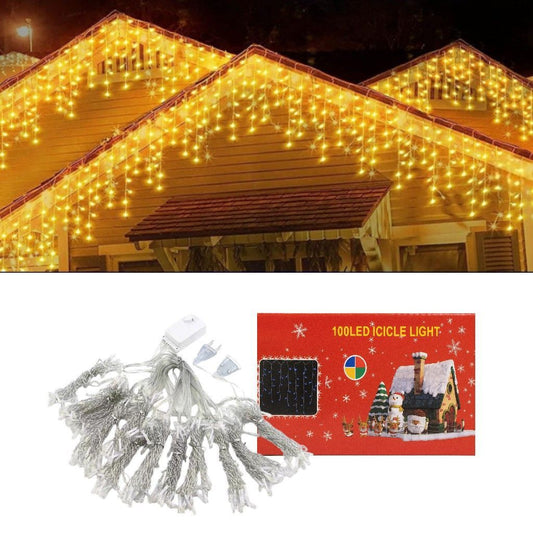 Instalație franjuri 6m 192 LED