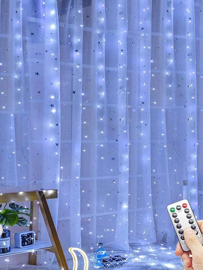 Ghirlandă lumini led franjuri 3*3m